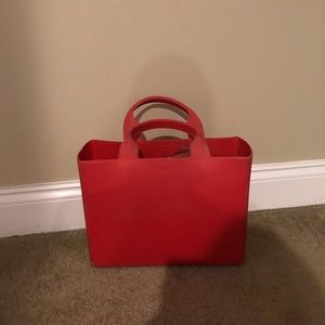 Kate Spade Orange Rubber Beach Bag